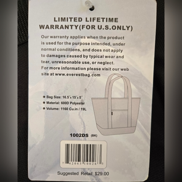 Everest Tote Bag - Picture 5 of 7